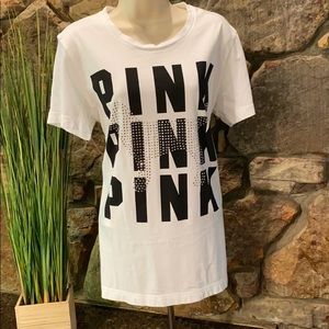 Victoria Secret PINK white TSHIRT